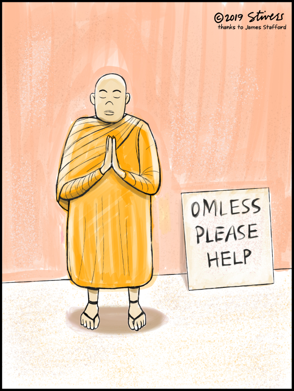 Beggar monk